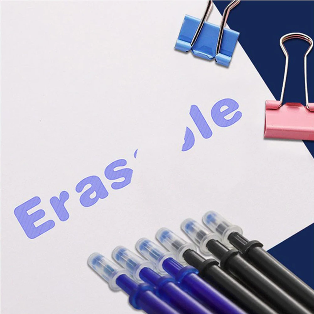 Buntes Radierstift-Set mit Radierbarer Nachfüllpackung für Schulbedarf – Detail 6