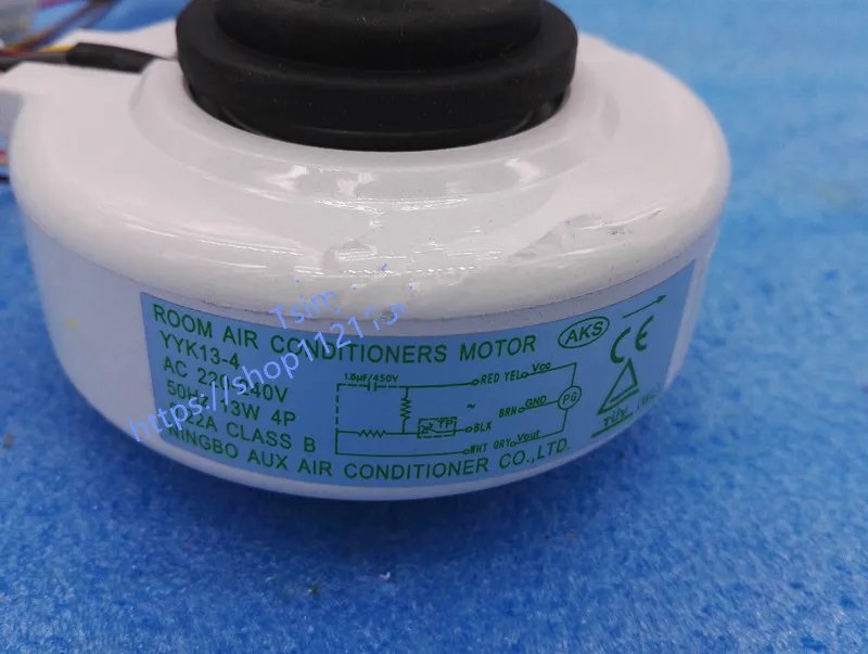 1PCS สำหรับเครื่องปรับอากาศมอเตอร์ YYK13-4พัดลมมอเตอร์ทำงานดี