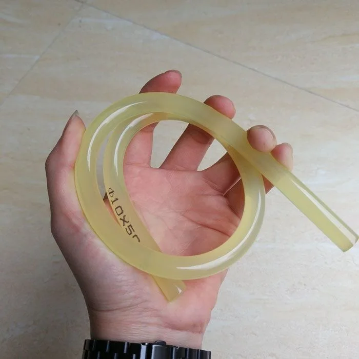 High Density And Hardness 90A Solid Polyurethane Round Rod Gaskets Wear-resistant Shock Absorber Sticks Diameter 4-20mm