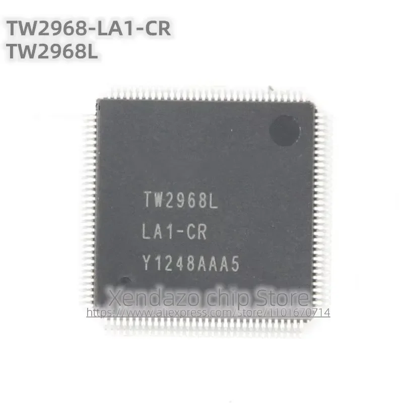 1pcs/lot TW2968-LA1-CR TW2968 LA1-CR QFP128 package Video processing chip