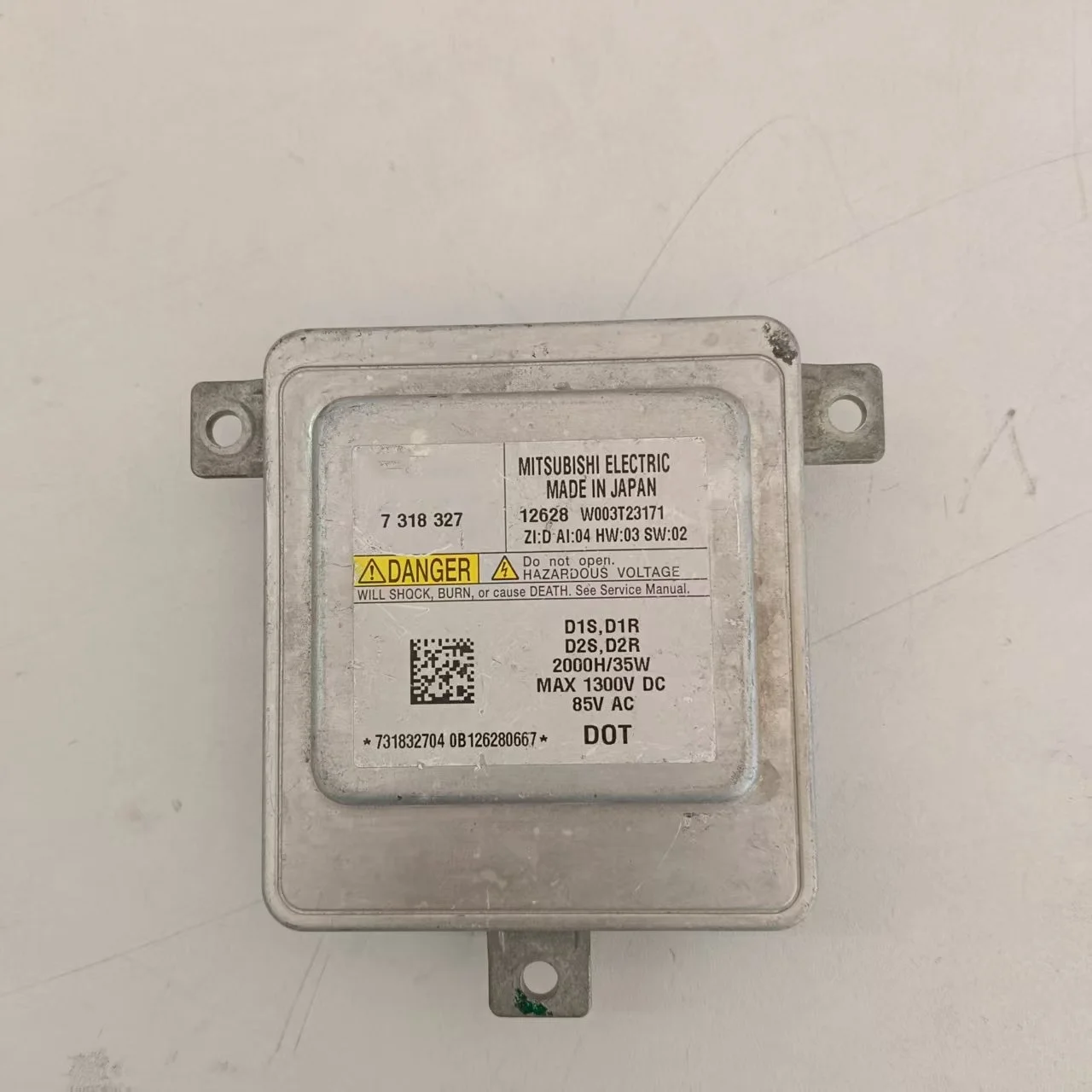 

7318327 подходит для фар BMW 2 серии 5, ближнего света, ксеноновый модуль управления, стабилизатор, оригинальная заводская разборка