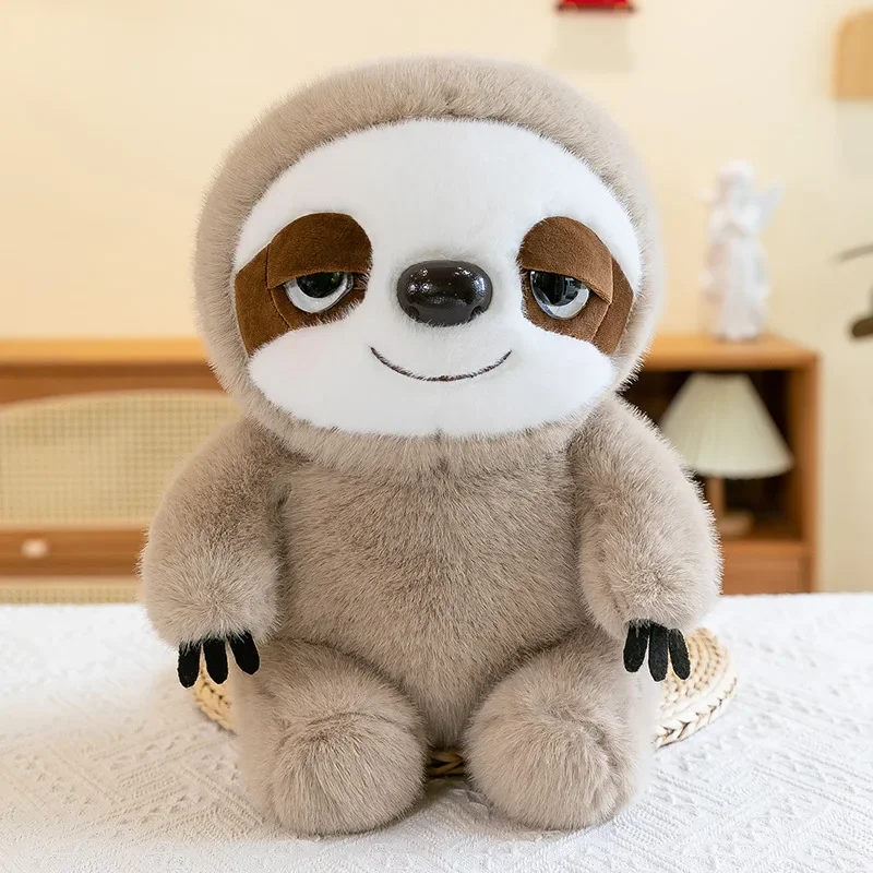 Juguete de perezoso de Zootopia Kawaii, Animal relleno, muñeco de Koala, criatura de la selva, almohada de peluche, regalo para cumpleaños de niños