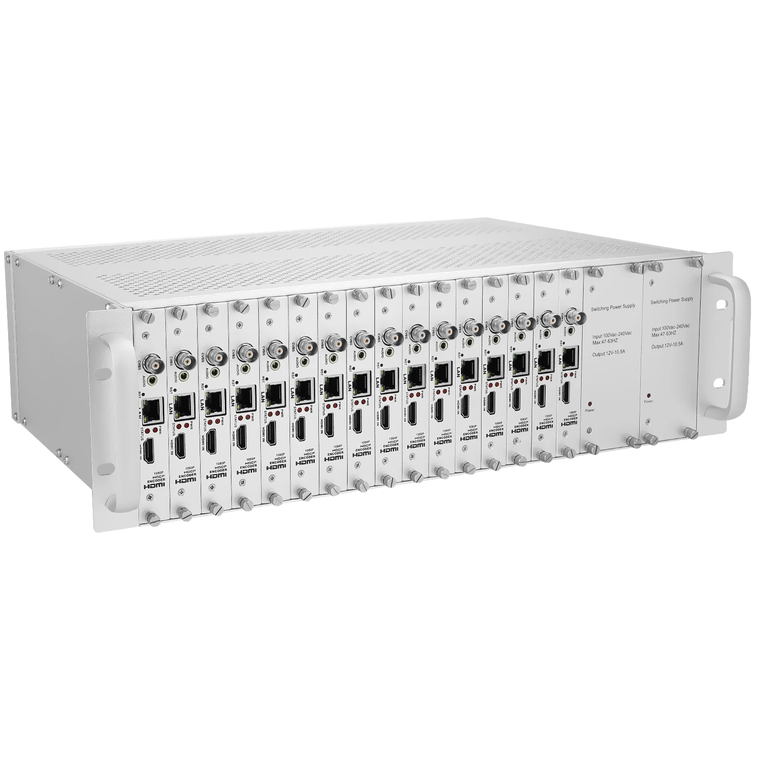 最新技術 IPTV ヘッドエンド機器/HDMI & AV 付き 16 チャンネル H.264 H264 エンコーダ