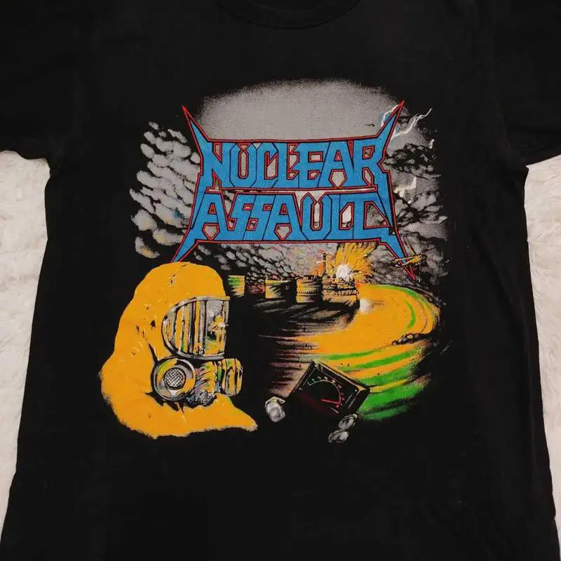 NUCLEAR ASSAULT Rock Heavy Cotton T Shirt Full Size WA147