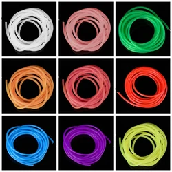 Length 5M 4x6mm Aquarium Air Pump Hose Colorful Silicone Tube Fish Tank Oxygen Pump Flexible Tube Food Grade Transparent Hose