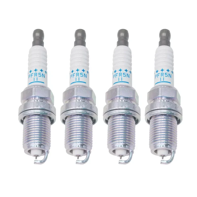 4pcs 18817-11051 PFR5N11 New Spark Plug For Hyundai Kia Sportage Tiburon XG350 Santa Fe 1881711051 PFR5N-11 5838 27410-37100