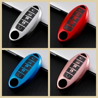 5 Buttons Soft Tpu Car Key Case Cover Keyless Remote Fob Holder For Nissan X Trail T32 2020 Rogue Patrol Murano Htrail Maxima
