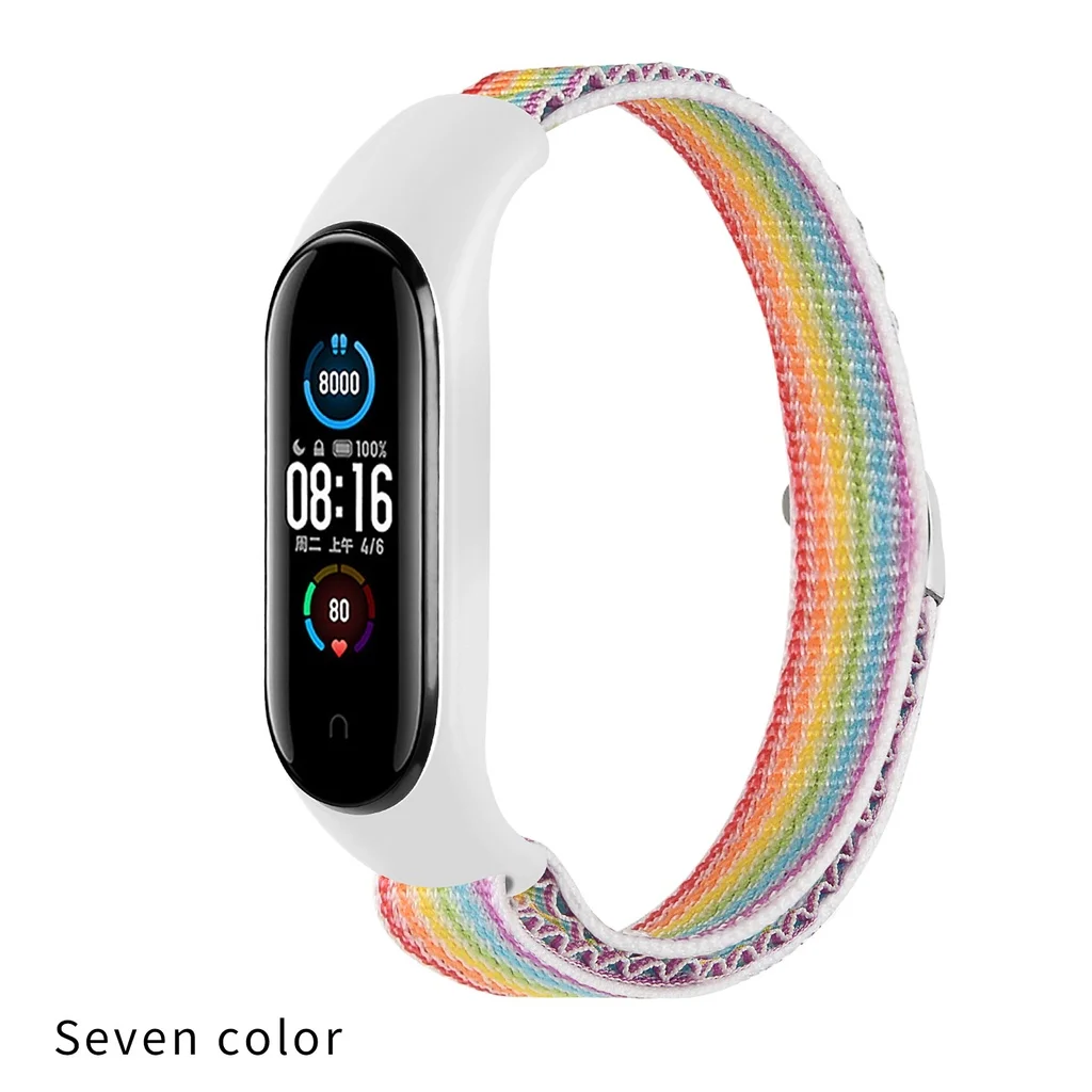 Alpine Loop Nylon Strap for Xiaomi Miband 7 6 5 4 3 Mi band
