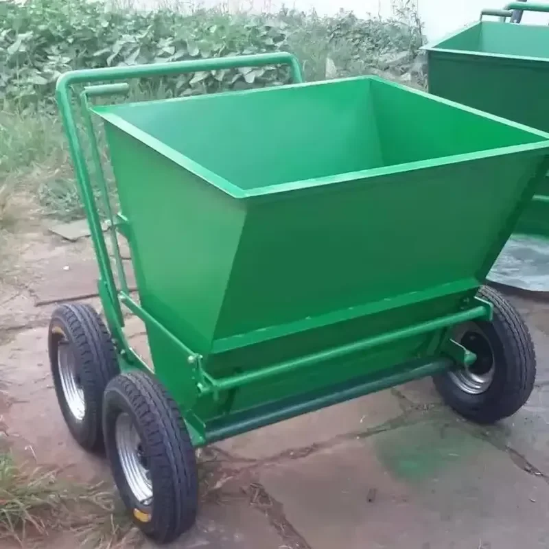 CE Certification High Efficiency Big Wheels Manual Infill Machine Sand Filling Machine for Football Grass Field