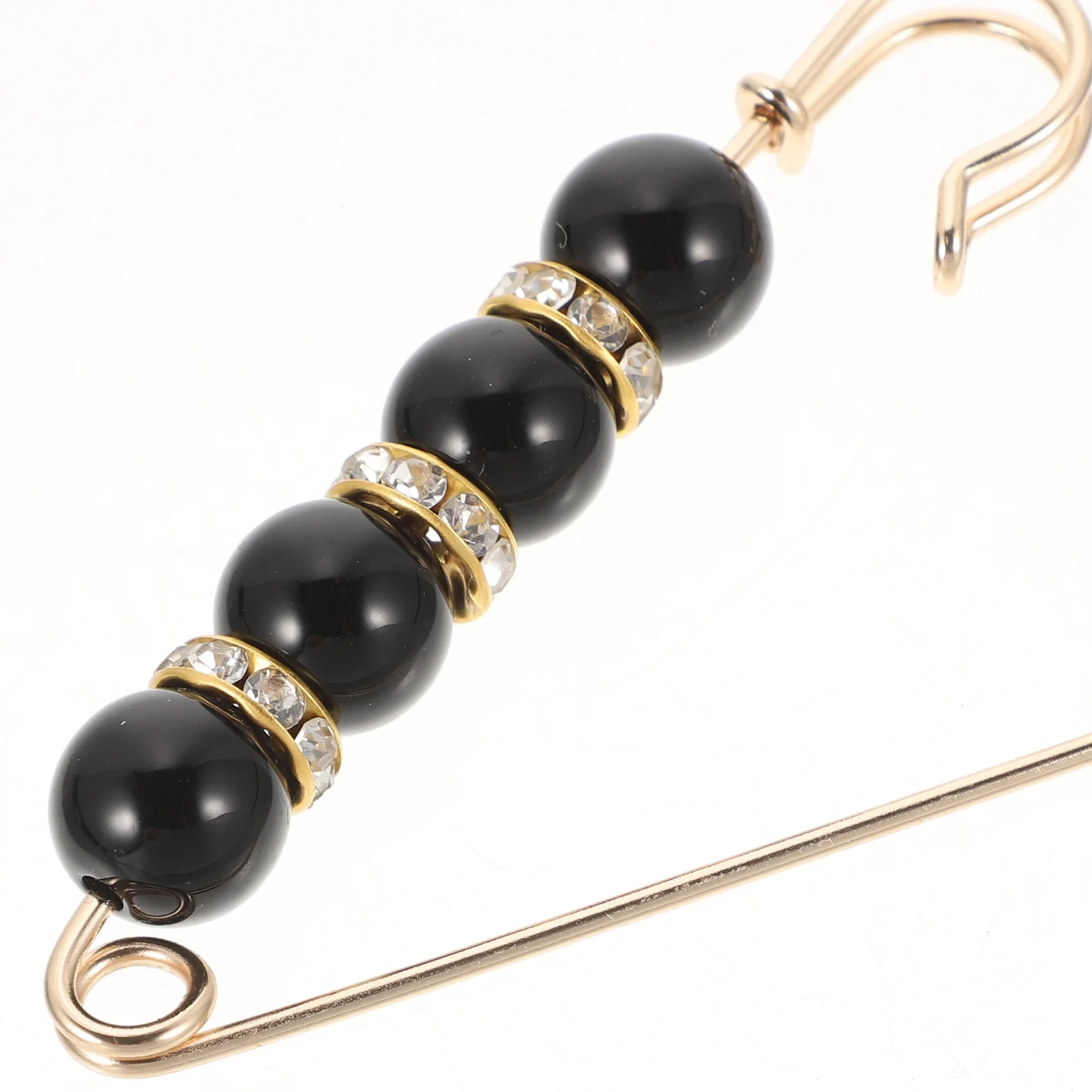 

11pcs Waistband Brooch Pin Pearl Design Pants Waist Tightener Clip For Women Dress Safety Brooch Multi-Function Clothing Buckle