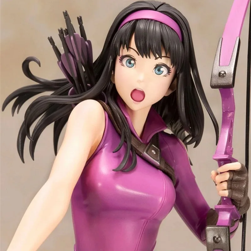 KOTOBUKIYA Original Anime Figure Statue of A Beautiful Girl Bishoujo Kate Bishop Hawkeye Action Figure Toys for Kids Gift Model