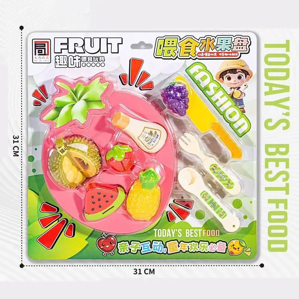 Creativity Fruit Platter Food Feeding DIY Multifunctional Fruit Feeding Playing House Food Platter Role Play