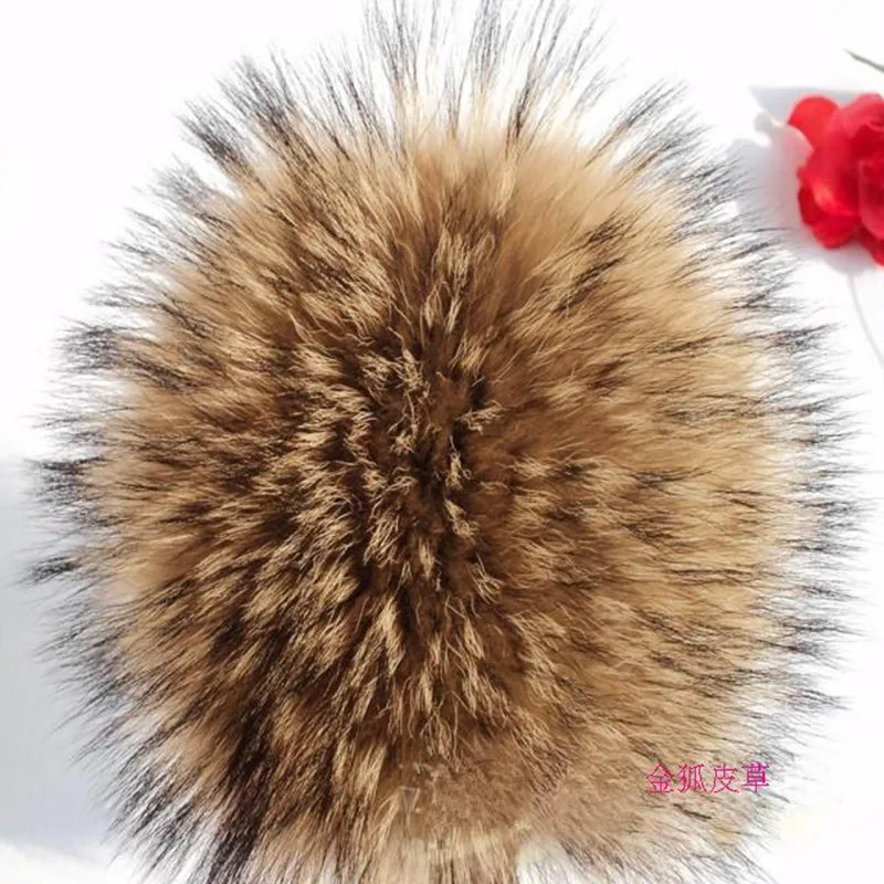 Genuine Raccoon Fur Earmuffs, Ear Warmer Proteção, Full Ear Warmer, Inverno, 2022