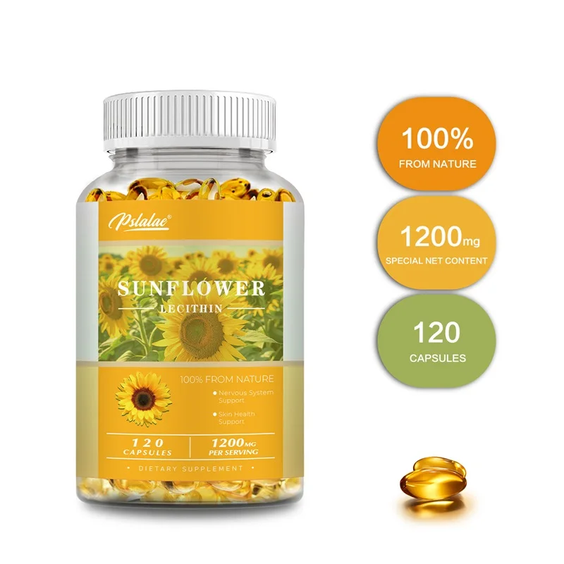 

Sunflower Capsules - Supports Nervous System Health, Promotes Liver and Brain Health, and Enhances Nutrient Absorption