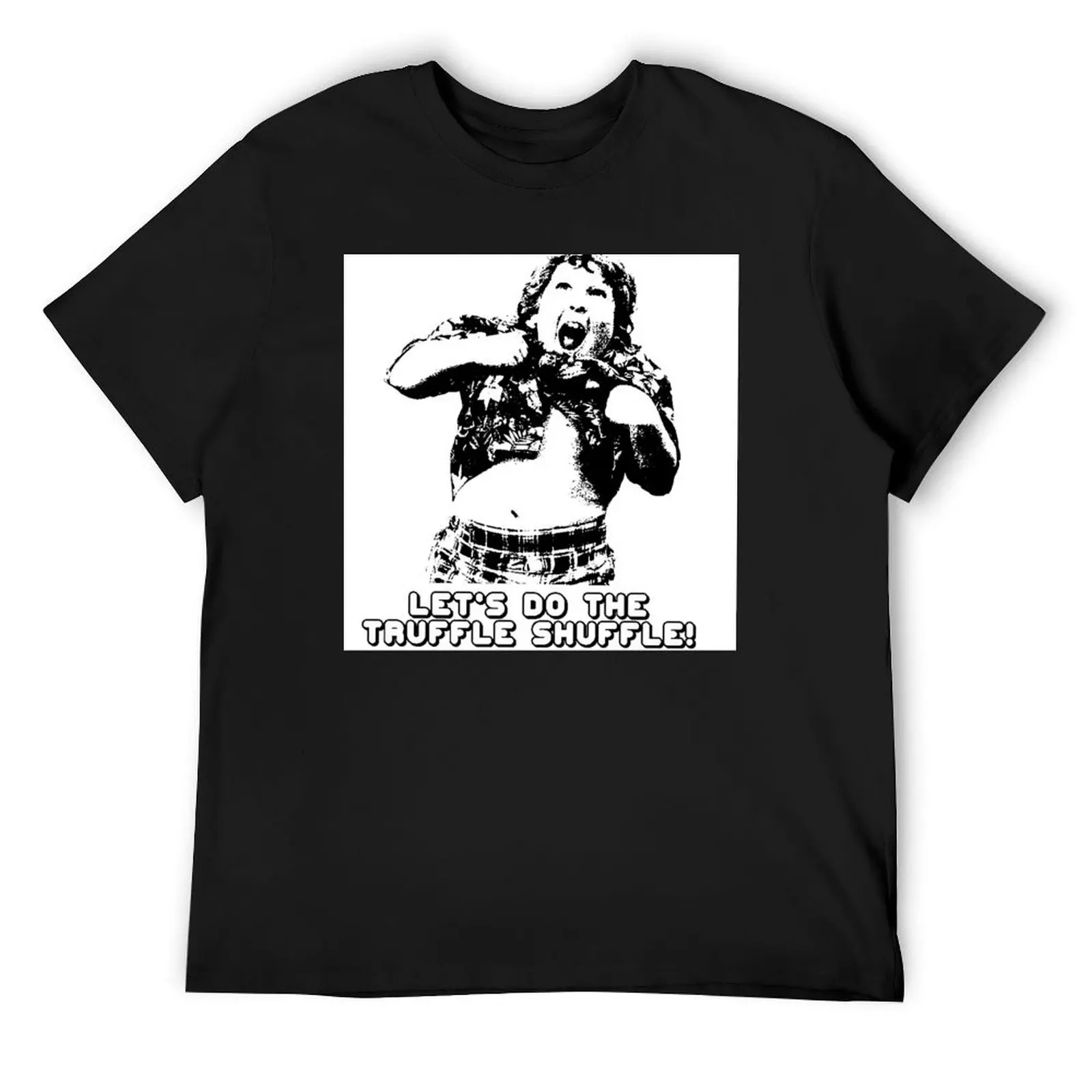 

Funny Retro Truffle Shuffle Meme Gif Shirt Goonies T-Shirt vintage anime shirt for a boy summer 2025 t shirt men