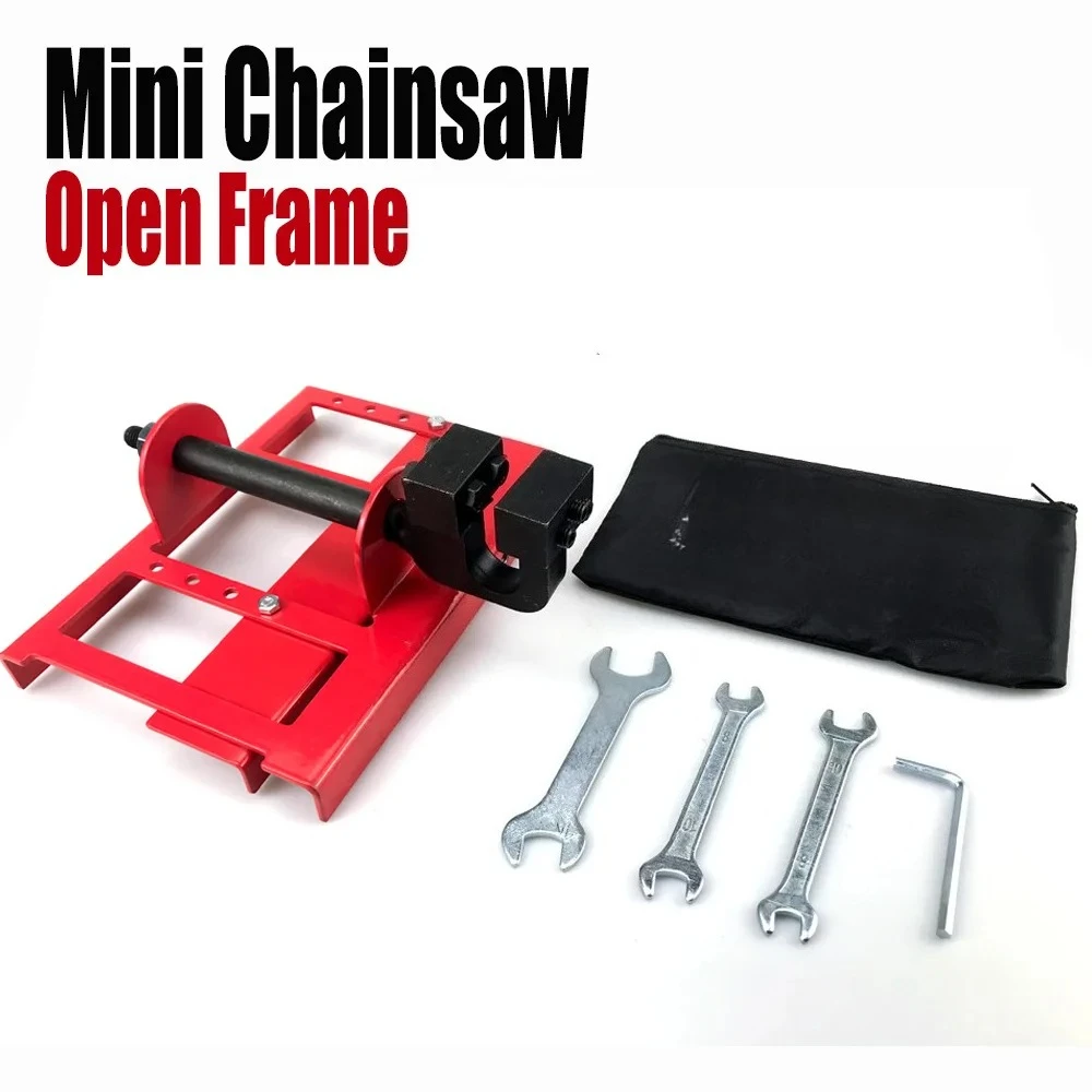 Mini Vertical Chainsaw Planking Rack Woodworking Precision Cutting Accessory