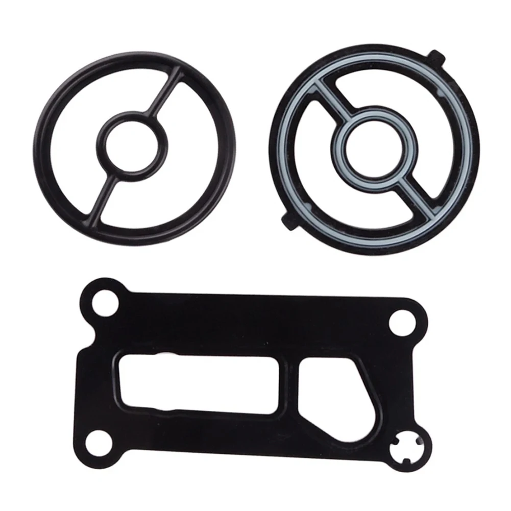 

LF02-14-700 LF8X-14-700 Engine Oil Cooler Filter Housing Gasket Seal Gasket Engine Oil Cooler Seal Gasket Kit For Mazda