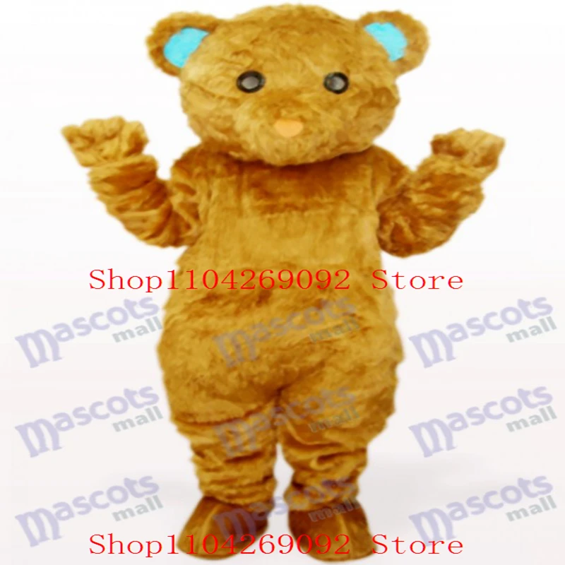 

Furrly Light brown teddy bear mascot costume Cartoon Bears Cosplay Suite Birthday Party Custom Advertising Promotion