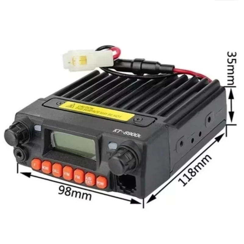 For KT8900 Dual Band Mini Car Radio UV Dual Band Vehicle Intercom Two Way Radio