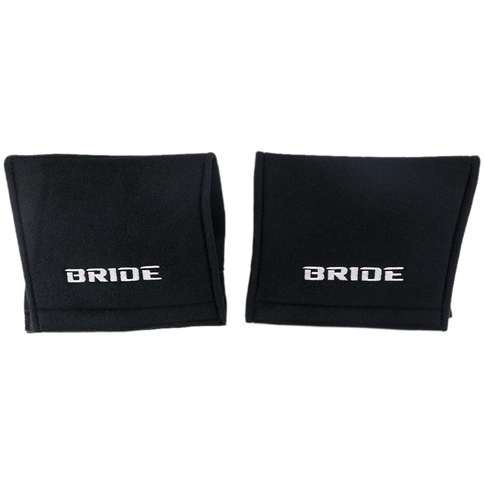 2pcs JDM BRIDE RECARO Racing Seat Cover Protect Tuning Side Pad Cushion Bucket （left and right）