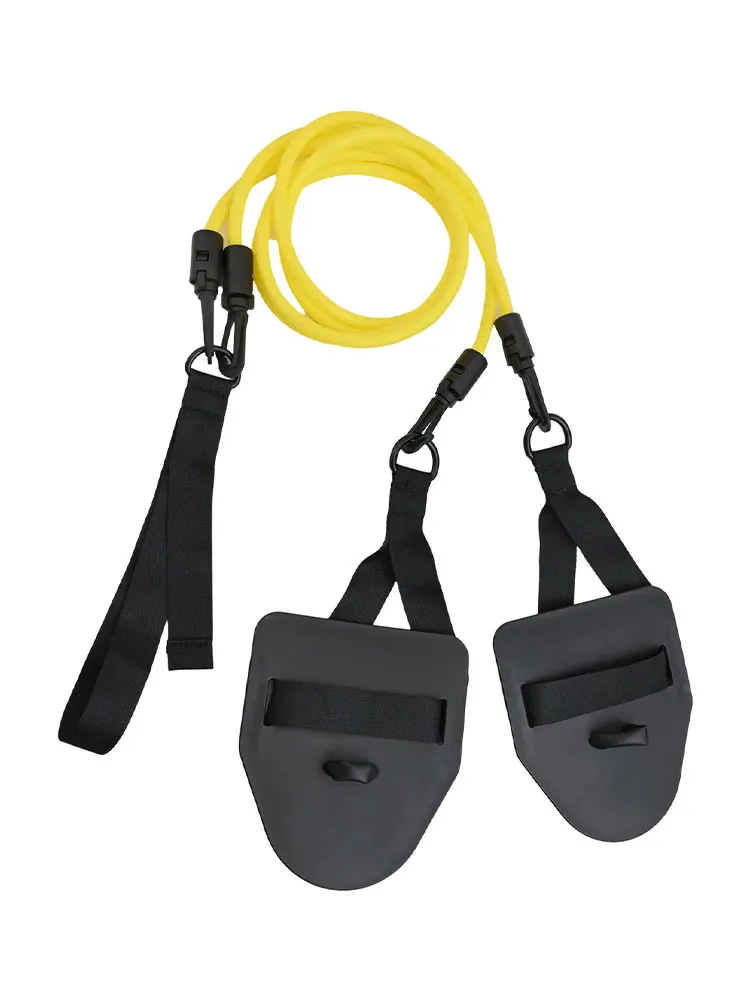 

Simulation Swimming ArmStrength Trainer Professional Freestyle Swimming Trainer Elastic Band With Paddles For Swimming Training