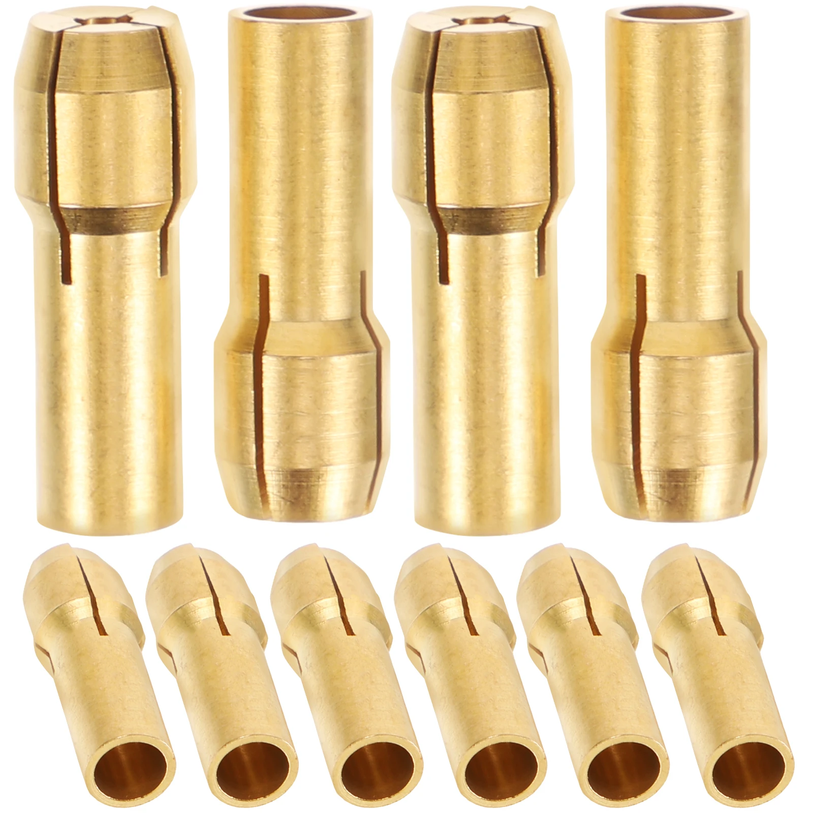

10pcs Copper Brass Collet 20mm Electric Grinder Accessories Rotary Tool Attachments Quick Release Chuck Adapter Die Grinder