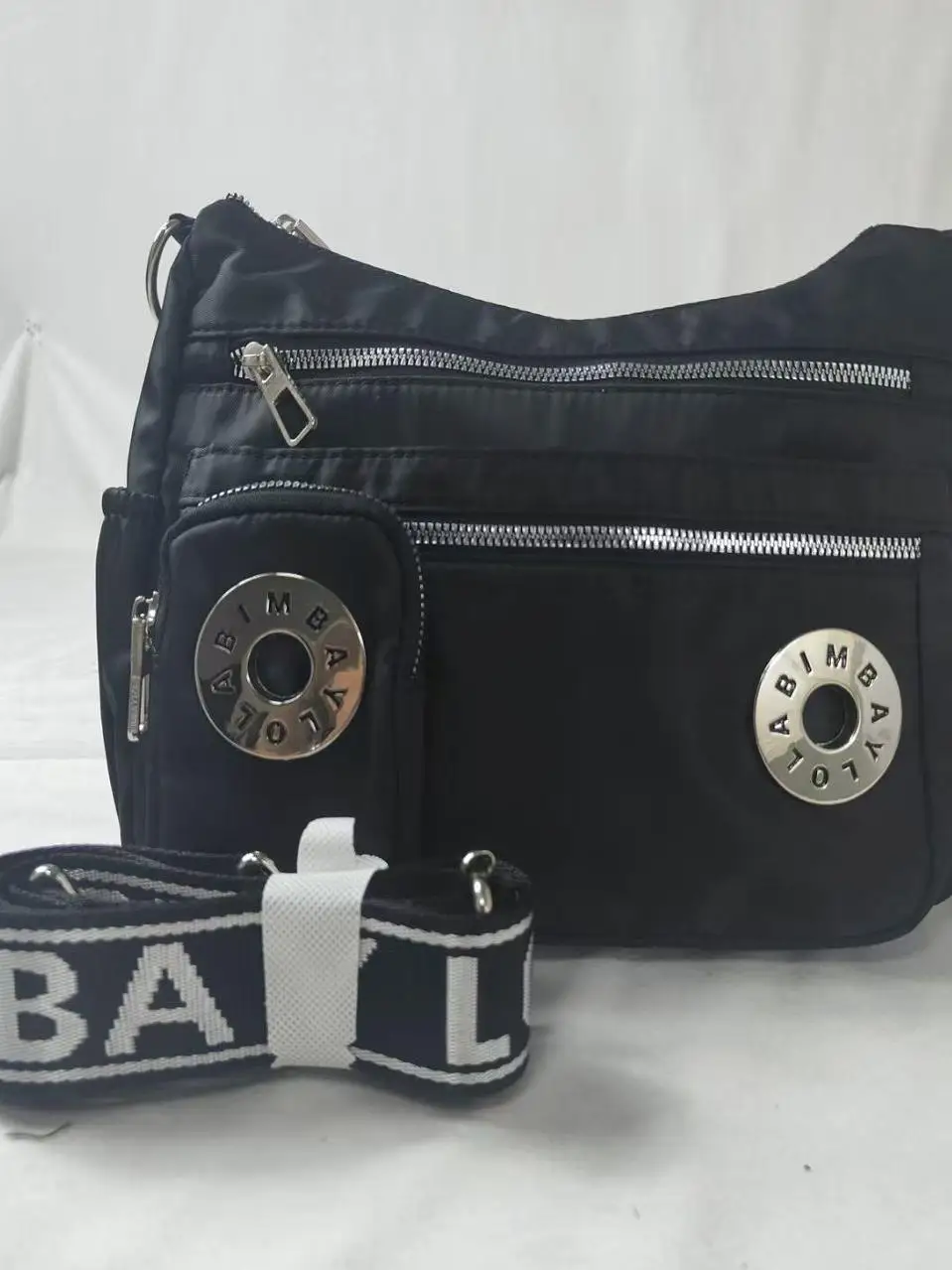 

Faionable Young Повседневная сумка для фотоаппарата через плечо Многосторонняя нейлоновая сумка на одно плечо для ежедневного использования BIMB Letter Trend Brand