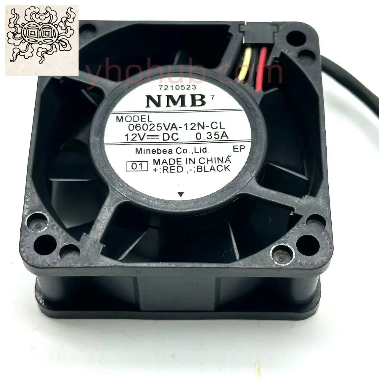 

Ltsf For NMB 06025VA-12N-CL DC 12V 0.35A 60x60x25mm 3-Wire Server Cooling Fan