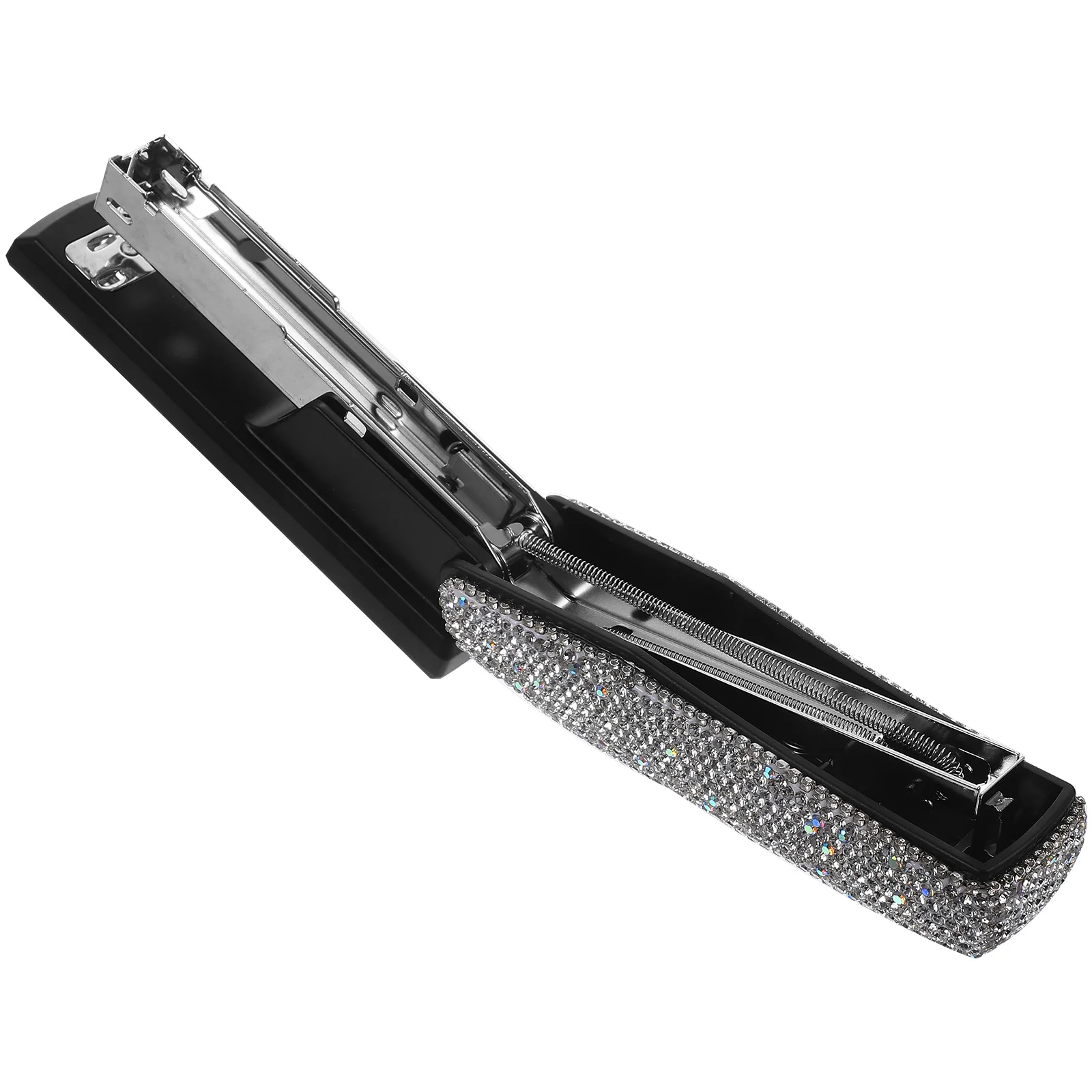 

1 Set Convenient Stapler Metal Desk Stapler Professional Hand Stapler Home Accessory rhinestone stapler