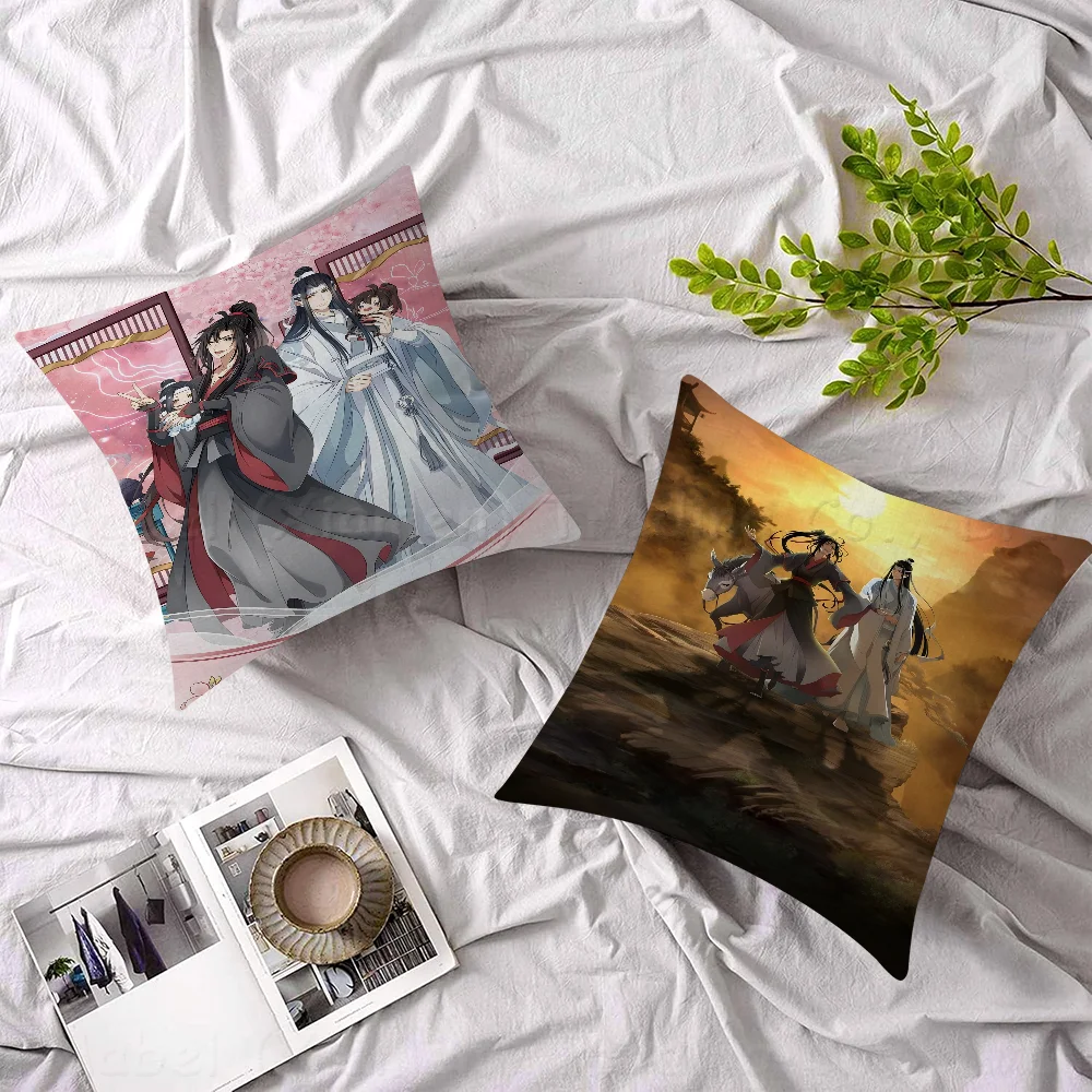 

Anime Mo Dao Zu ShiPillowcase Toon Gift Cushion Cover Bedroom Home Sofa Chair Seat Decor Pillow Case