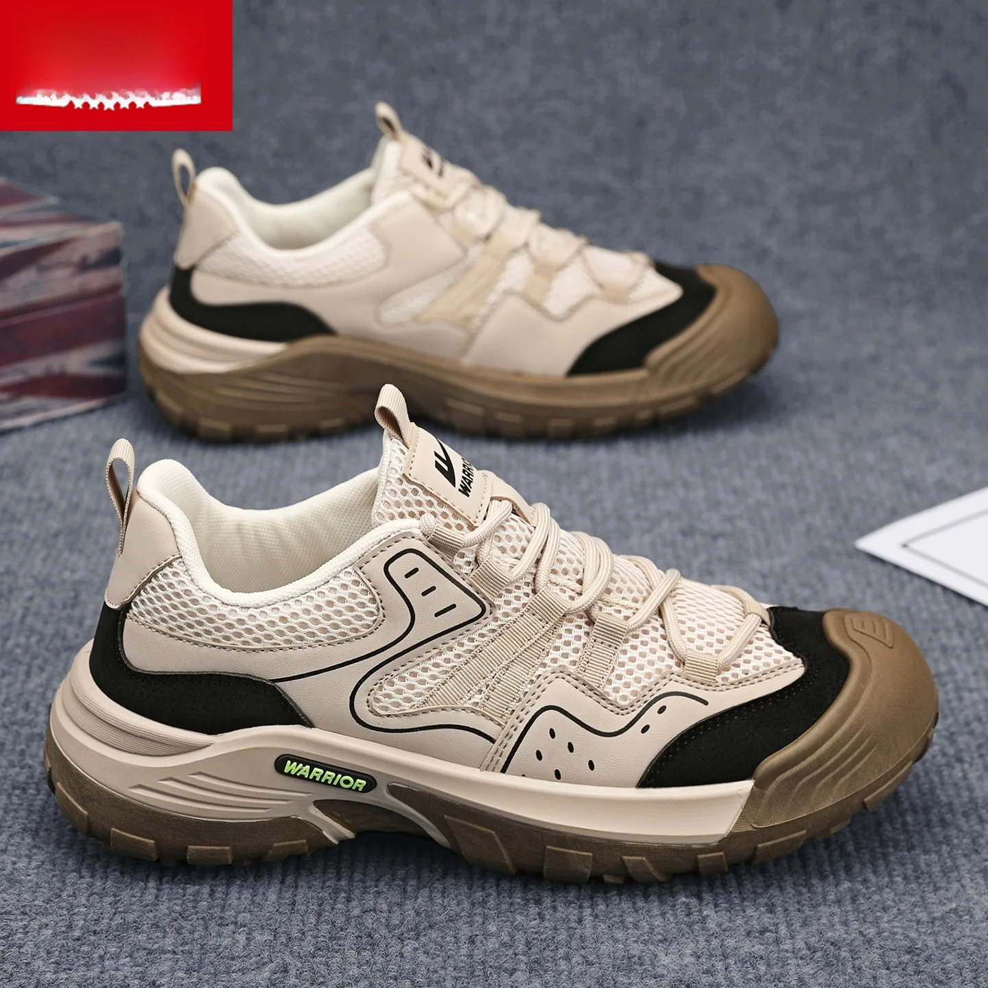 

Men's Low-Top Boots Breathable Me Outdoor Sports Casual Climbing Labor Protection oes Soft Bot Anti-slip