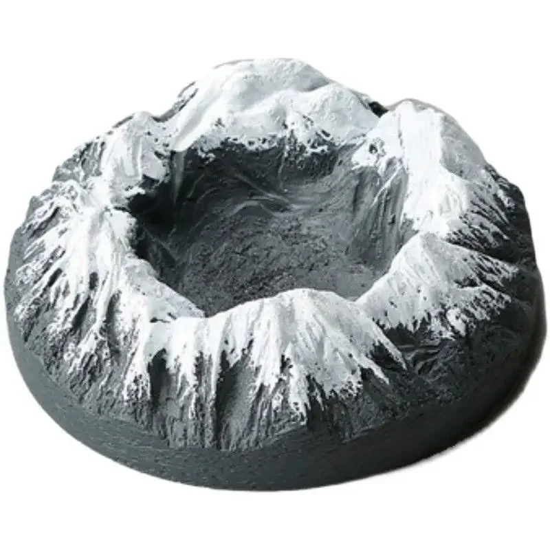 Volcano ashtray, household premium cement ashtray, household ornament
