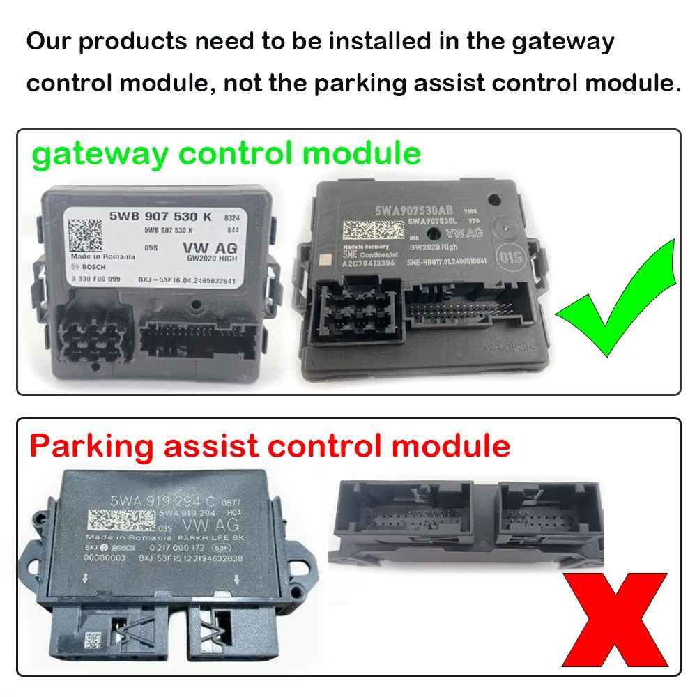 Auto Start Stop Eliminator Engine Off Closer Device Disable Delete Cable Canceller Plug For VW Volkswagen Caddy MK5 2020-2024