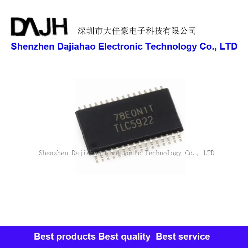 2pcs/lot TLC5922 TLC5922DAPRTLC5922DAPR HTSSOP32  ic chips IN STOCK