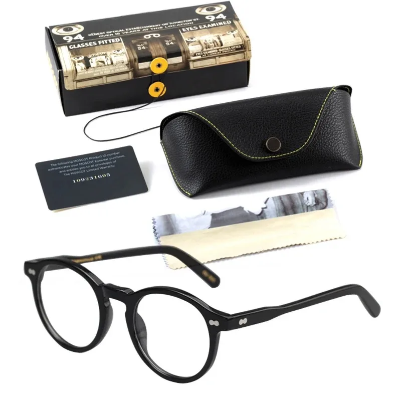 MILTZEN Lemtosh Eyeglasses Frames Women Johnny Depp Optical Glasses Frame Men Luxury Brand Vintage Acetate Computer Goggles