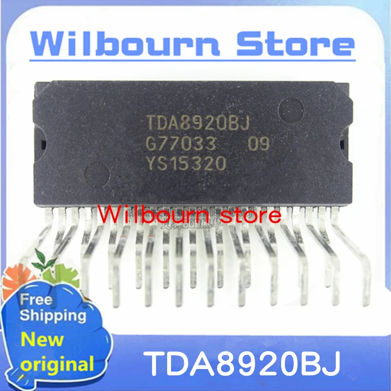 2PCS/LOT TDA8920BJ TDA8920 ZIP23 100% New Spot stock