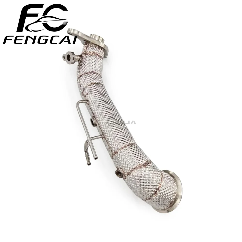 

High flow exhaust conduit suitable for 2017-2023 suzuki Swift 1.4 T 48v stainless steel exhaust catalytic converter modification