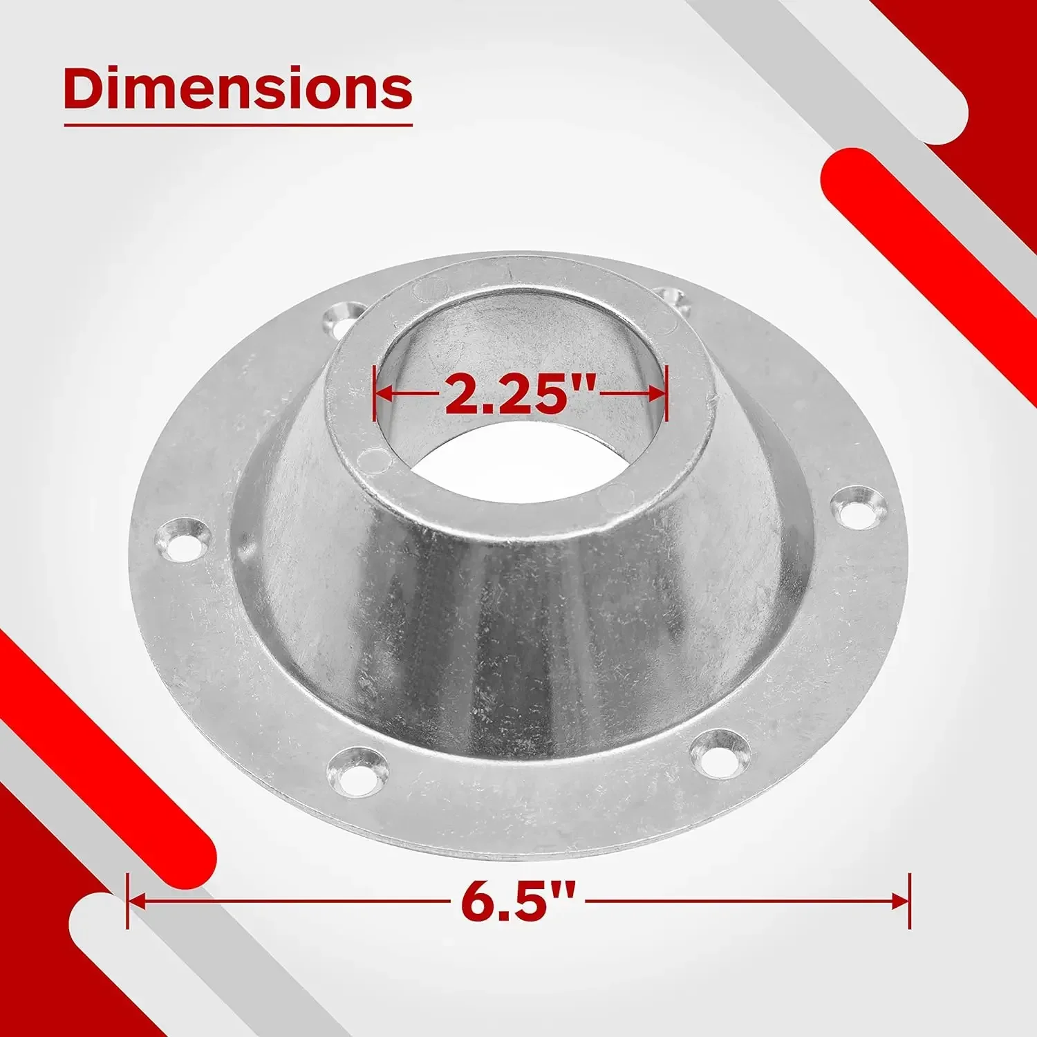 2PCS Island Table Top And Floor Base For 57mm Leg For VW T5 T6 Conversion/ Camper / Horsebox Replacement