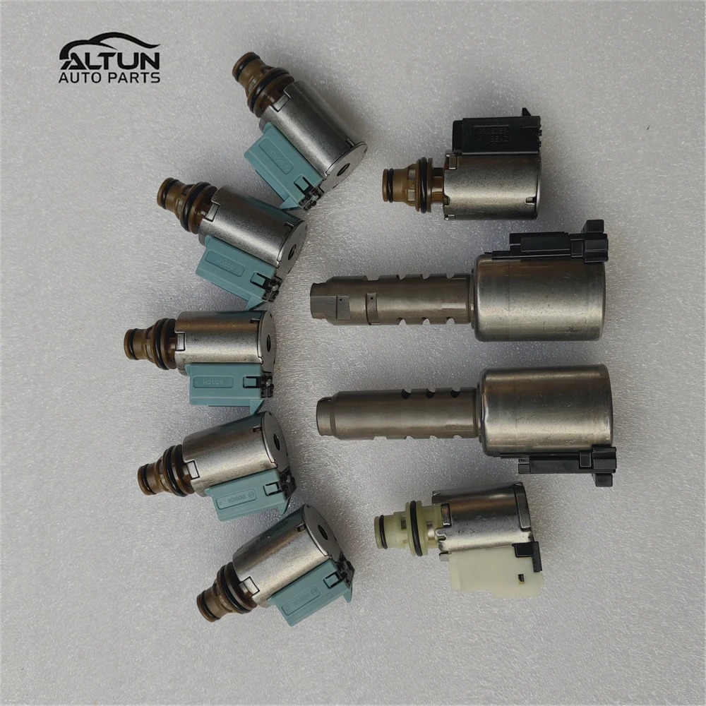 

Комплект электромагнитных клапанов автоматической коробки передач 724.0 DSG, 9 шт. для трансмиссии Mercedes-Benz