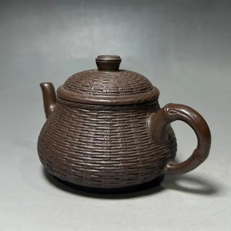 

250ml Purple Clay Pot Chinese Tea Ceremony Yixing Zisha Teapot Health Gongfu Teaware Handmade Kung Fu Teaset Gift