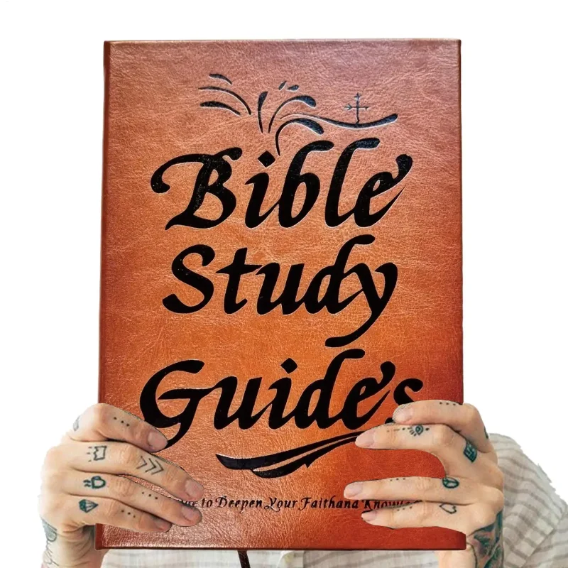 Bible Study Guide for Beginners 66-Page Devotional Journal with Daily Scripture Quotes, Prayer Reflections & Yearlong Study Plan