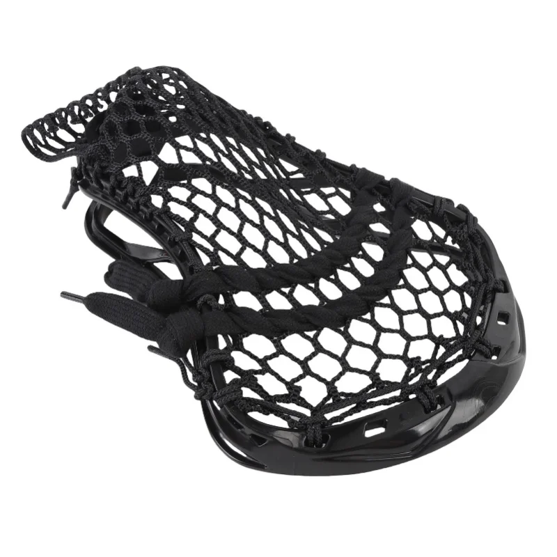 Lacrosse Stick Head Training Equipment Nylon Strung Lacrosse Head Replacement For Competition Offensive Defensive Strategies
