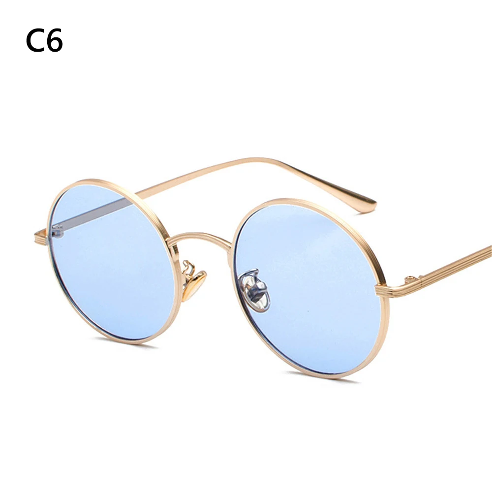

Men and Women Eyewear UV Protection Circle Glasses Steampunk Sunglasses Vintage Sunglasses Round Sunglasses