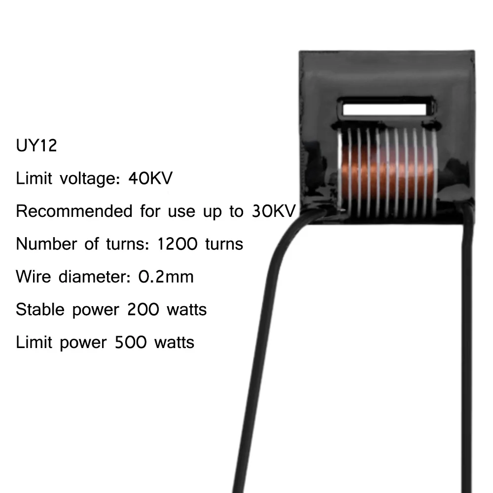 30KV 200W/500W DC High Voltage Arc Ignition Generator Booster Board Inverter Step Up Transformer Ozone Arcing Generator