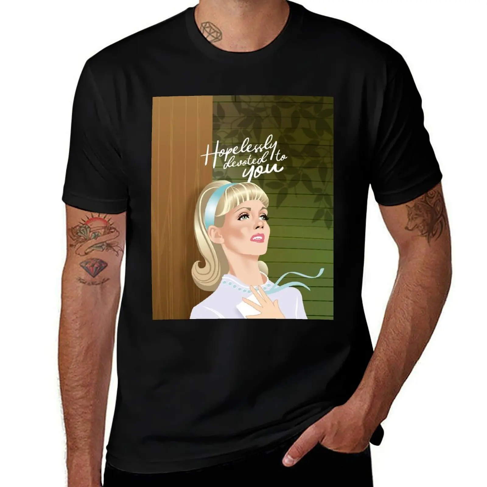 

Hopelessly T-Shirt t shirts for man graphic tees g man t shirts for men man t shirts cotton T-Shirt