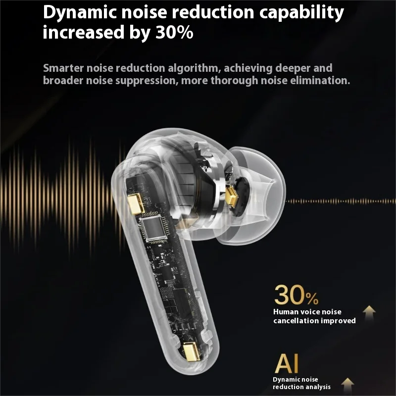 سماعة أذن لاسلكية EarFun Air Pro 4i مع 6 ميكروفونات للحد من الضوضاء النشطة وعمر بطارية طويل وصوت مكحلي ثلاثي الأبعاد سماعات أذن رياضية مخصصة #5