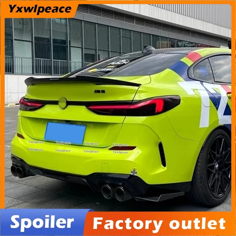 

For BMW 2 Series F44 2021 2022 2023 Spoiler M4 Style ABS Plastic Rear Trunk Lip Spoiler Wing Body Kit Accessories