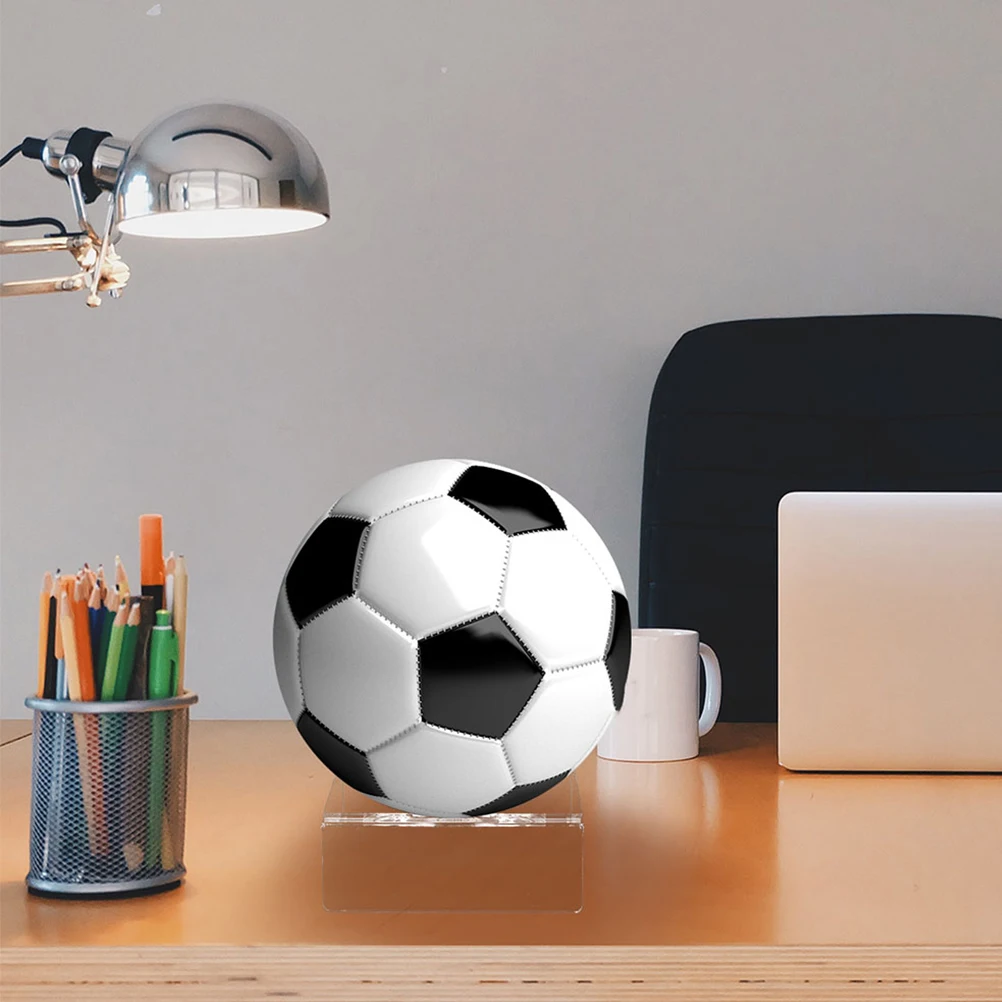 Ball Display Acrylic Transparent Basketball Holder Storage Rack Basketball Shelf Sports Exhibit Stable Base Durability