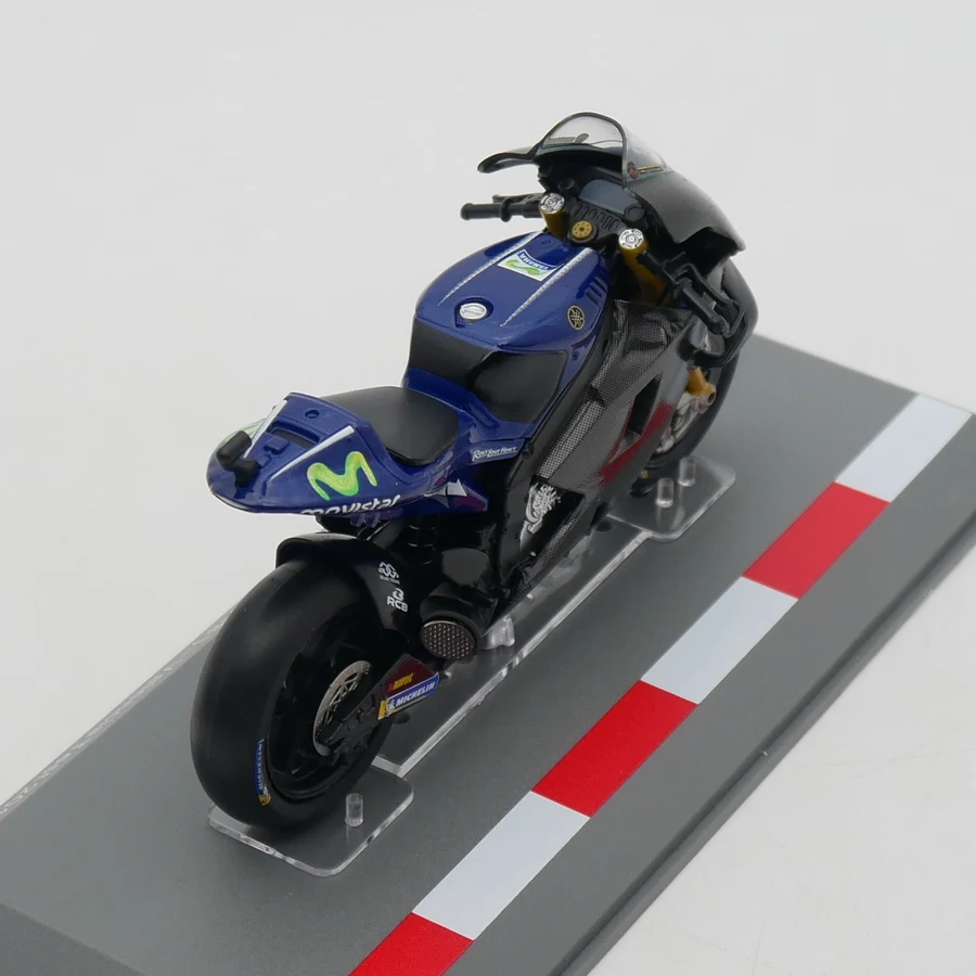 IXO 1:18 Scale Diecast Alloy GP 2018 YZR-M1 Motorcycle Toys Cars Model Classics Adult Collection Souvenir Gifts Static Display