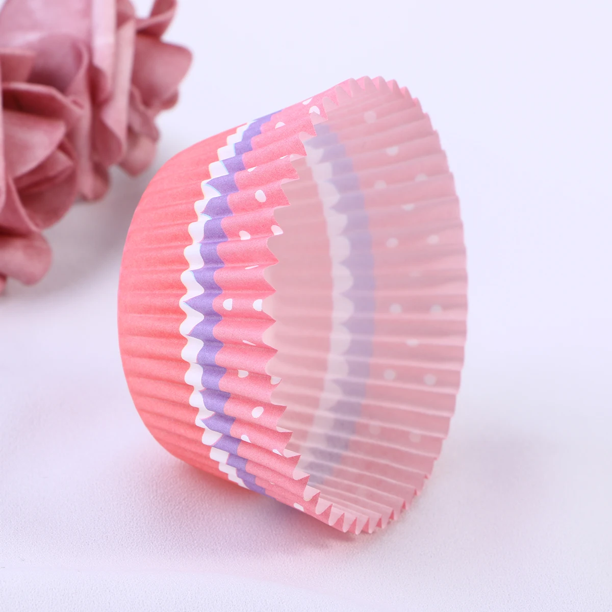 

200 Pcs Colorful Cupcake Wrappers NonToxic Ecofriendly Baking Cups Perfect For Weddings Birthdays Christmas